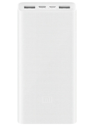 Портативный аккумулятор Xiaomi Mi Power Bank 3 20000 (PLM18ZM), белый